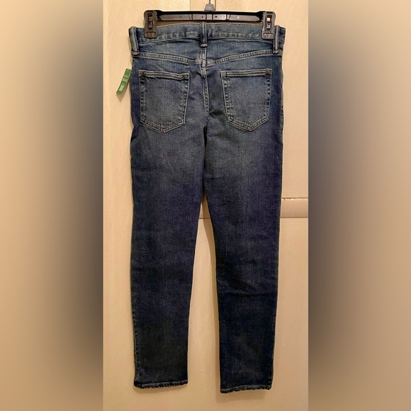 NWT - GAP Kids Slim Denim Jeans - Dark Blue - Distressed Style, Boys Jeans - Picture 3 of 6
